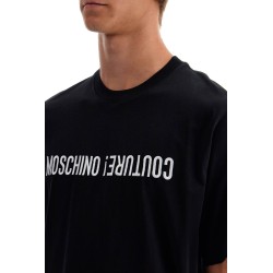 t-shirt with embroidered lettering