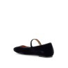 velvet ballet flats for