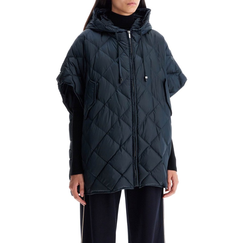 'treman' quilted cape