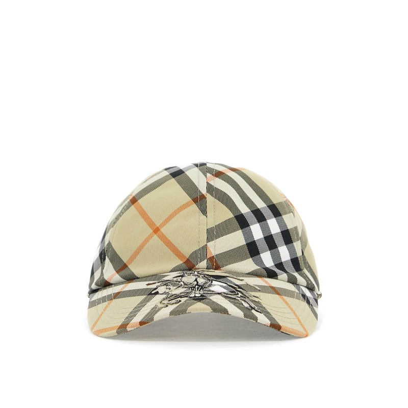 ered

checkered baseball cap