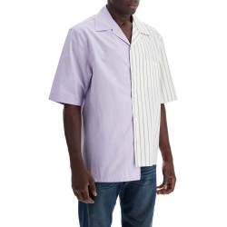 asymmetric bowling shirt with