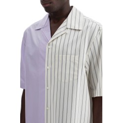 asymmetric bowling shirt with