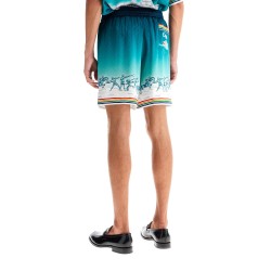 silk bermuda shorts 'the goddess of the