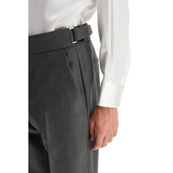 atticus wool and mohair mikado trousers