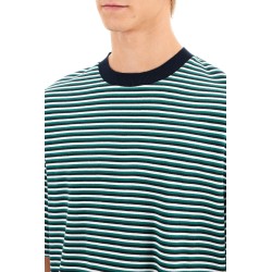 "striped oversized jersey t-shirt"