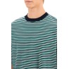 "striped oversized jersey t-shirt"