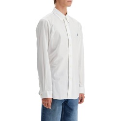 stretch poplin shirt for men