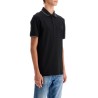 slim fit piqué polo shirt with tipped