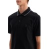 slim fit piqué polo shirt with tipped