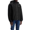 boxy windbreaker jacket with hood