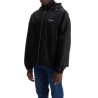 boxy windbreaker jacket with hood