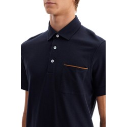 piqué polo shirt with pocket