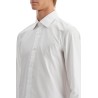 slim fit twill shirt for men