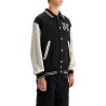 satin varsity jacket for