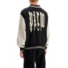 satin varsity jacket for