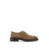 suede leather lace-up shoes