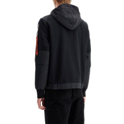 e

trident hooded zip-up sweat