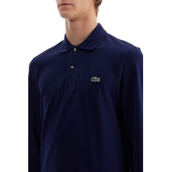 "classic fit long sleeve polo shirt