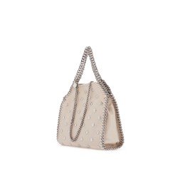 mini falabella tote bag with studs