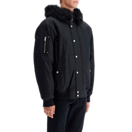 nylon denali bomber