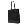 n/s nylon and leather tote bag