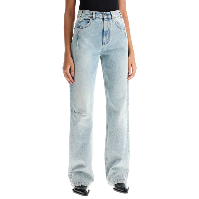 straight leg lu jeans