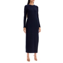 maxi form-fitting dress with side