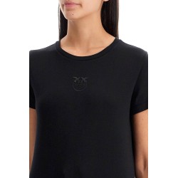 short-sleeved t-shirt with embroidery