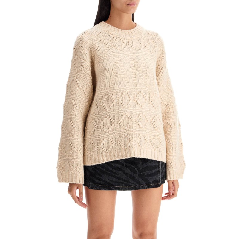 wool and cotton blend pullover