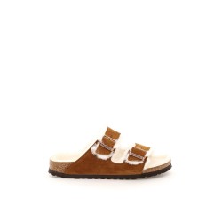 arizona shearling mules narrow fit