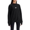 reflective logo sweatshirt with