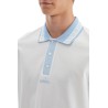 polo shirt with greek motif