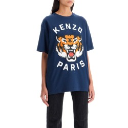 lucky tiger crew-neck t-shirt