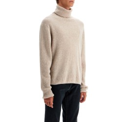 cashmere and silk turtleneck sweater