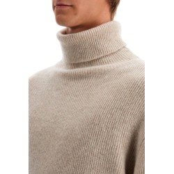 cashmere and silk turtleneck sweater