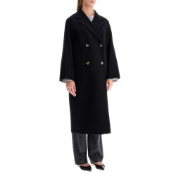 clara double-breasted wool coat