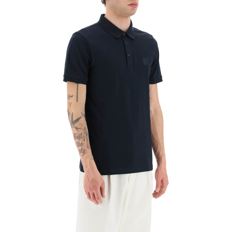 slim fit passenger polo shirt