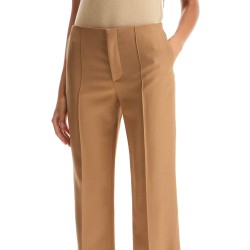 asymmetric hem pants with seven