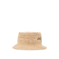 peach bucket hat for a stylish