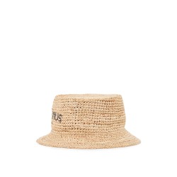 peach bucket hat for a stylish