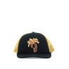 "burning palm trucker hat