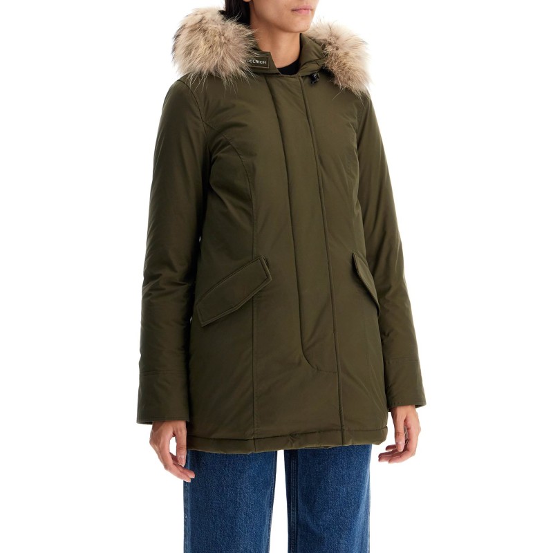 luxury arctic parka with fur