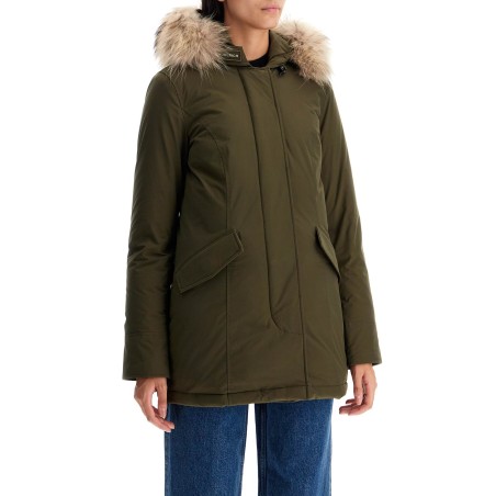 luxury arctic parka with fur