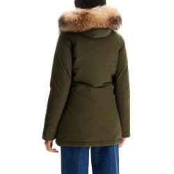 luxury arctic parka with fur