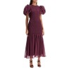 chiffon smock dress