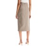 pencil skirt with slit