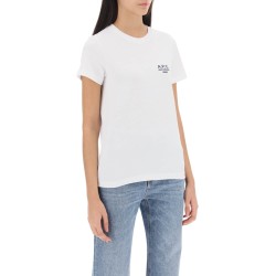 denise t-shirt with logo embroidery