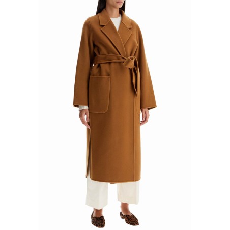 celia wrap coat robe style