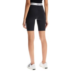 lycra logo band shorts