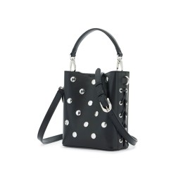 mini bucket bag frayme with studs